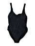 Shape FX Solid Black One Piece Swimsuit Size 12 - photo 1