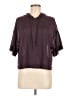 Athleta 100% Polyester Burgundy Poncho Size M - photo 1