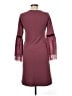 Assorted Brands Burgundy Casual Dress Size 8 - photo 2