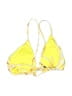Unbranded Floral Yellow Swimsuit Top Size L - photo 2