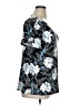 Cathy Floral Blue Short Sleeve T-Shirt Size XL - photo 4