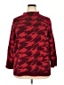 Chico's Camo Red Pullover Sweater Size XXL (4) - photo 1