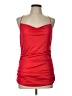 Express 100% Polyester Red Sleeveless Top Size L - photo 1
