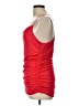 Express 100% Polyester Red Sleeveless Top Size L - photo 5