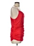 Express 100% Polyester Red Sleeveless Top Size L - photo 4