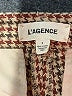 L'Agence Houndstooth Brown Casual Pants Size 6 - photo 7