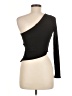 Blue Blush Black Long Sleeve Top Size M - photo 2