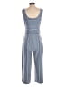 Dex Stripes Blue Jumpsuit Size S - photo 2