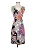 ETRO Paisley Silver Cocktail Dress Size EU (IT) 40 / US 4 - photo 1