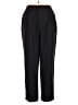 Kathie Lee 100% Polyester Solid Black Casual Pants Size 18 (tall) - photo 1