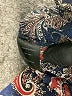 Octavia 100% Polyester Paisley Black Long Sleeve Blouse Size M - photo 5