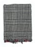 Unbranded Plaid Gray Red Scarf One size - photo 2