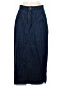 Assorted Brands 100% Cotton Blue Denim Skirt Size 8 - photo 1