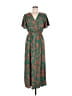 Shein Paisley Teal Casual Dress Size 6 - photo 1