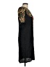 Scala 100% Silk Black Cocktail Dress Size M - photo 4