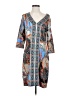 Gretchen Scott Designs Paisley Blue Casual Dress Size S - photo 1