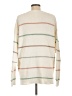 Staccato Stripes Ivory Pullover Sweater Size L - photo 2