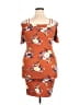 Haute Monde Orange Cocktail Dress Size XL - photo 2