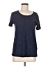 Lucky Brand Gray Short Sleeve Top Size M - photo 1
