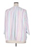 Cj Banks 100% Polyester Stripes Pink 3/4 Sleeve Blouse Size 2X - photo 2