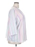 Cj Banks 100% Polyester Stripes Pink 3/4 Sleeve Blouse Size 2X - photo 4