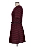 Speechless 100% Polyester Stripes Burgundy Casual Dress Size L - photo 5