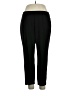 M Magaschoni Solid Black Casual Pants Size 1X - photo 1
