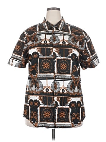 Guess Short Sleeve Button-Down Shirt (view 1)