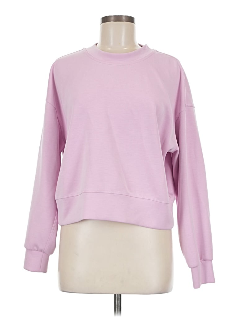 Pre-owned Lululemon Athletica Sweatshirt In Pink