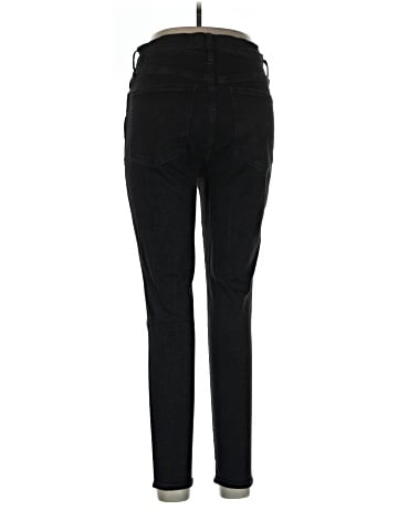 Madewell 10" High-Rise Skinny Jeans in Black Frost (view 2)