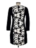 Analili Graphic Black Cocktail Dress Size M - photo 2