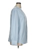 Unbranded 100% Polyester Blue Long Sleeve Blouse Size XL - photo 4