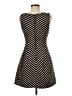 Monteau Chevron-herringbone Black Casual Dress Size M - photo 2