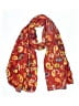 Unbranded Paisley Orange Red Scarf One size - photo 1