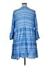 Three Sixty Five 100% Viscose Blue Casual Dress Size 1X - photo 2
