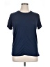 JoyLab Blue Short Sleeve Top Size XL - photo 1