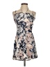 Stillwater 100% Rayon Tropical Tan Cocktail Dress Size S - photo 1
