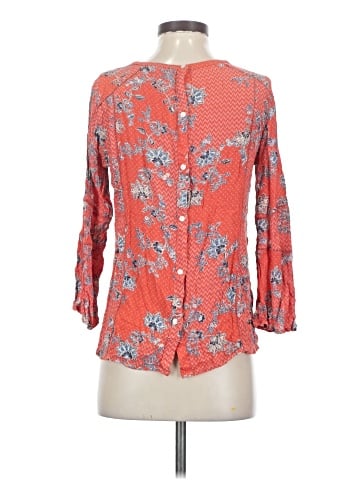 Caslon 3/4 Sleeve Blouse (view 2)