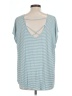 GeeGee Teal Short Sleeve Top Size L (estimated) - photo 2