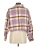 Elan 100% Polyester Plaid Purple Jacket Size M - photo 2
