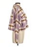 Elan 100% Polyester Plaid Purple Jacket Size M - photo 4