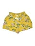 Target Floral Yellow Shorts Size 7 - 8 - photo 1