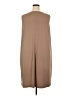 Connected Apparel Solid Tan Casual Dress Size 3X - photo 2