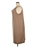 Connected Apparel Solid Tan Casual Dress Size 3X - photo 5
