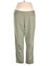 Croft & Barrow Solid Green Active Pants Size 18W - photo 1