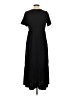 Anrabess Solid Black Casual Dress Size S - photo 2
