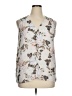 Eliane Rose 100% Polyester Floral Gray Sleeveless Blouse Size XL - photo 1