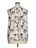 Eliane Rose 100% Polyester Floral Gray Sleeveless Blouse Size XL - photo 2