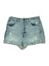 Eunina Blue Denim Shorts Size M - photo 1