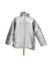 Athleta 100% Nylon Metallic Silver Jacket Size 3X - photo 1